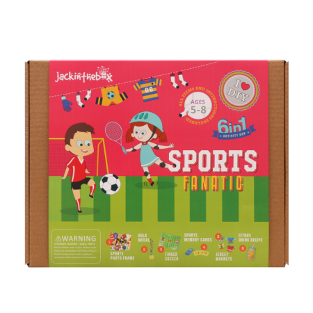 Jack In The Box - Kit Creatie 6-In-1 Iubitori De Sporturi Jack in the box - 1